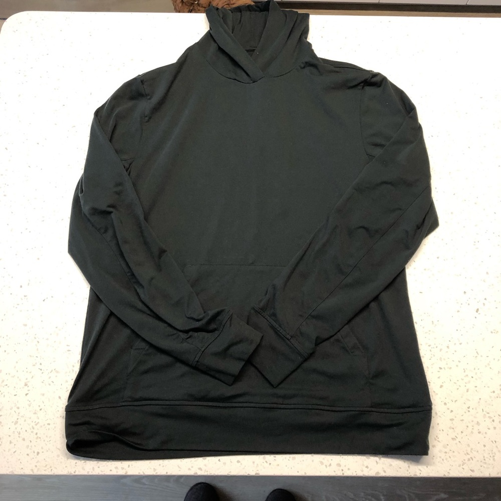 Outdoor Voices midnight black hoodie Large